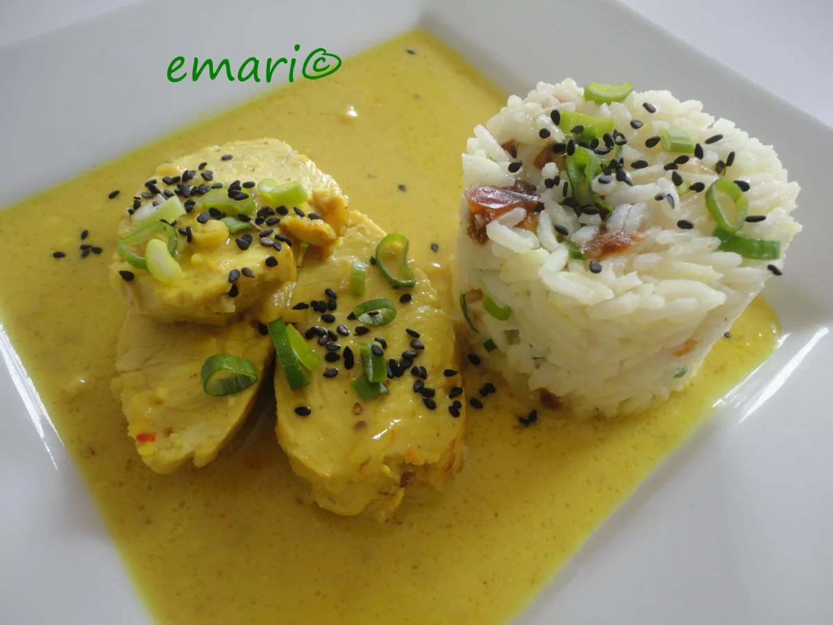 Malaysisches Kokos Hühnchen - Rezept - Bild Nr. 5238