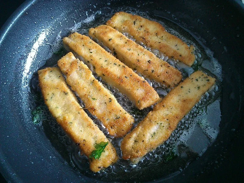Thunfisch Sticks (Fischstäbchen) mit Kochbanane à la Biggi - Rezept - Bild Nr. 5274