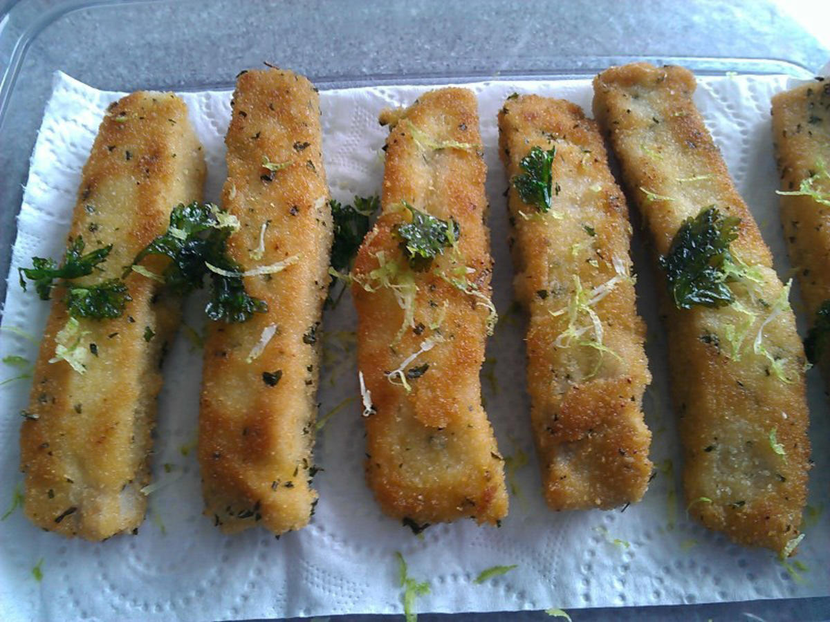 Thunfisch Sticks (Fischstäbchen) mit Kochbanane à la Biggi - Rezept - Bild Nr. 5273