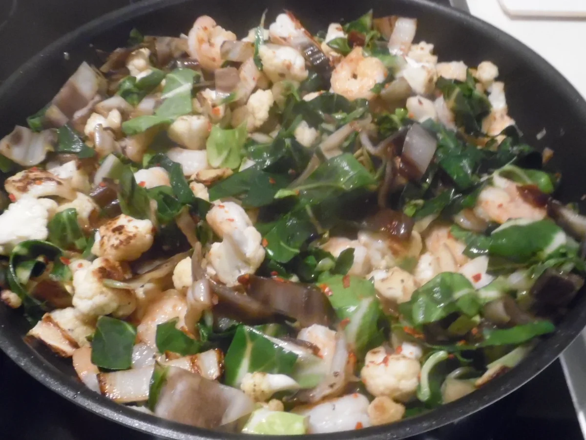 Rezept: Garnelen-Pfanne Bild Nr. 2 Garnelen-Pfanne - Rezept - Bild Nr. 2