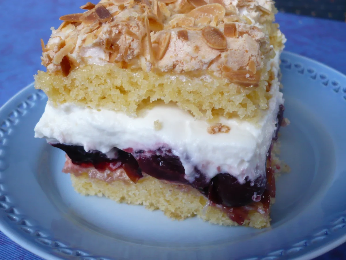 Gefüllte Baiserschnitten - Rezept