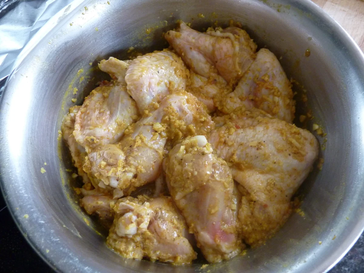 Poulet Flügeln mit Wurzelgemüse - Rezept - Bild Nr. 5