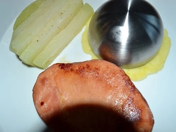 Kasseler mit Kohlrabi (Sticks) und Kartoffelstampf à la Biggi - Rezept - Bild Nr. 4