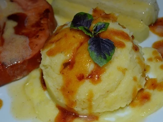 Kasseler mit Kohlrabi (Sticks) und Kartoffelstampf à la Biggi - Rezept - Bild Nr. 8