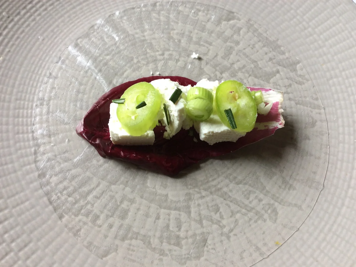 Frittierter Schafskäse  auf Ruccola - Rezept - Bild Nr. 8