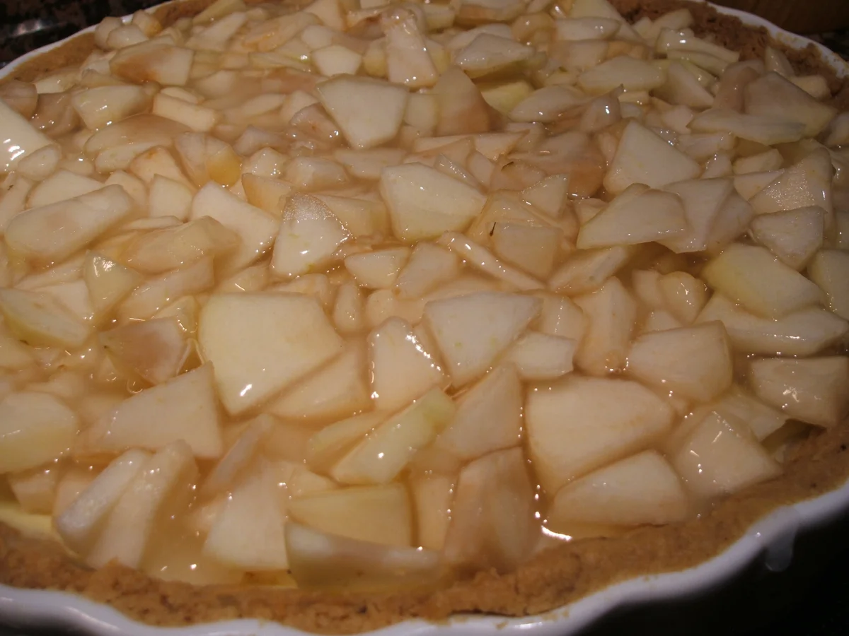 Backen: Birnen-Wein-Tarte - Rezept
