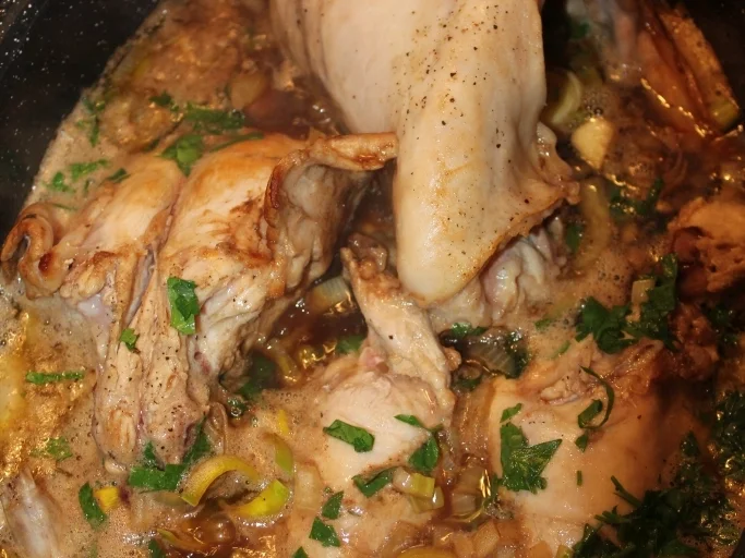 Rezept: Kaninchen in Malzbiersoße Bild Nr. 5 Kaninchen in Malzbiersoße - Rezept - Bild Nr. 5