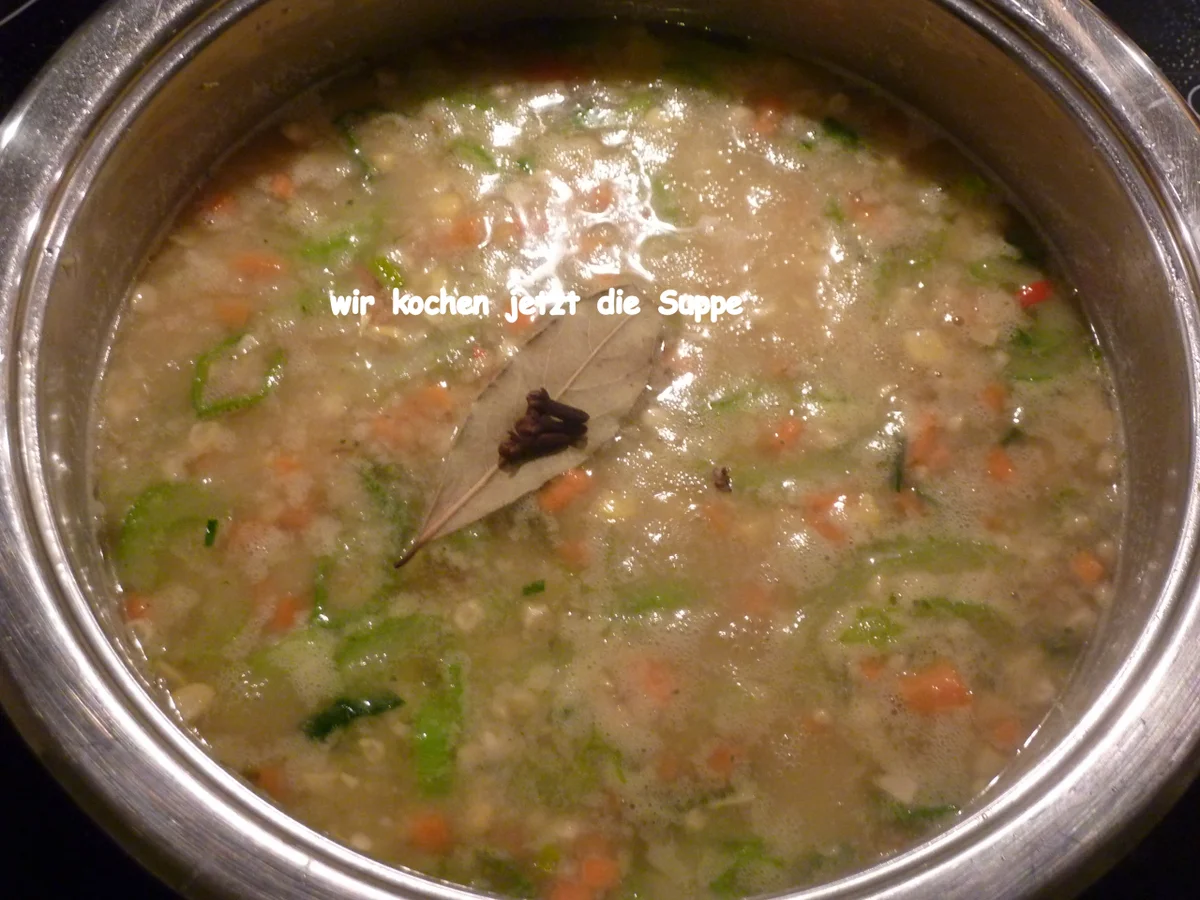 Rezept: Frisches Zuckermais Sahnesuppe Bild Nr. 6 Frisches Zuckermais Sahnesuppe - Rezept - Bild Nr. 6
