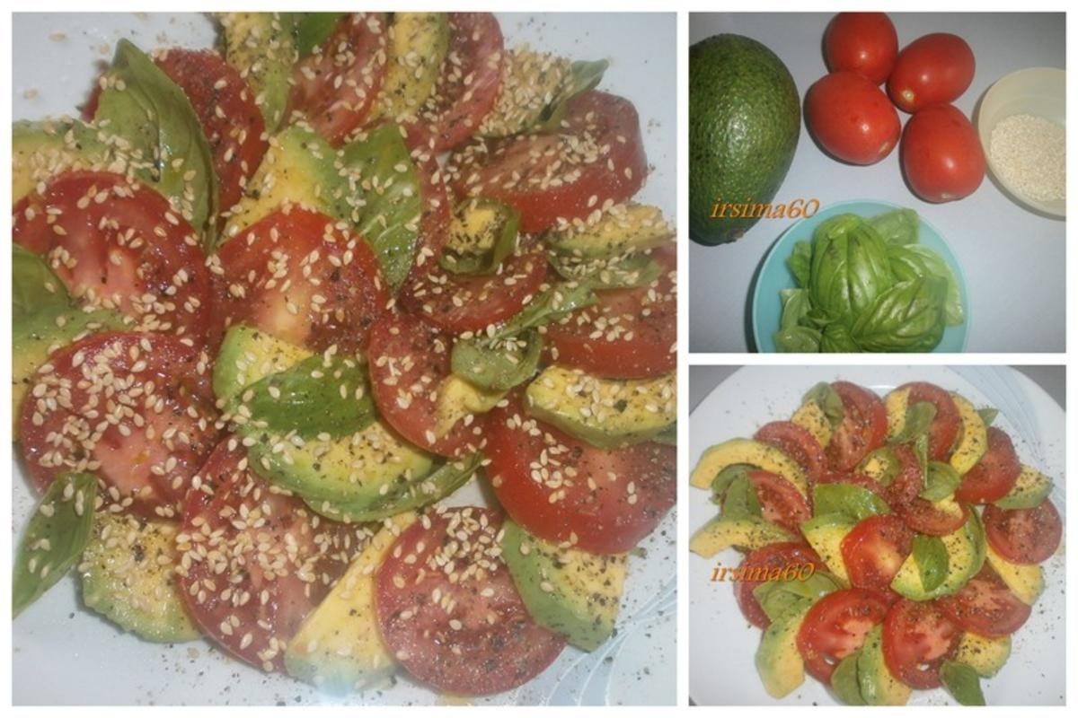 Tomaten-Avocado-Salat - Rezept