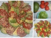 Tomaten-Avocado-Salat - Rezept