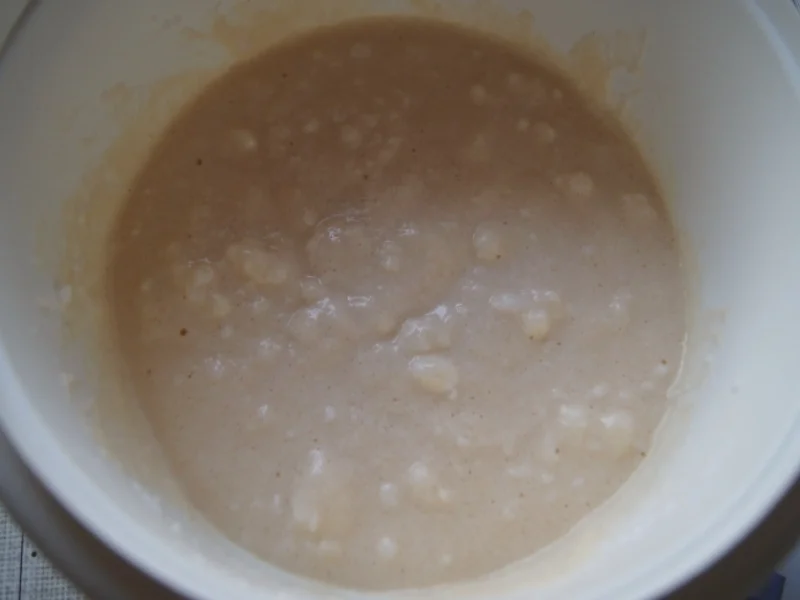 Hähnchenbrustfilet im Bierteig auf Gemüse und Mie-Nudeln - Rezept - Bild Nr. 5