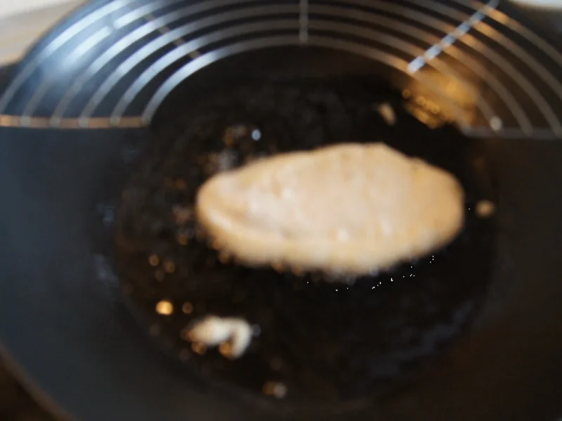 Hähnchenbrustfilet im Bierteig auf Gemüse und Mie-Nudeln - Rezept - Bild Nr. 7