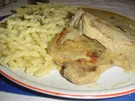 Kotelett in Pfefferrahmsauce - Rezept