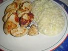 Putenfilet mit Lauchrisotto - Rezept