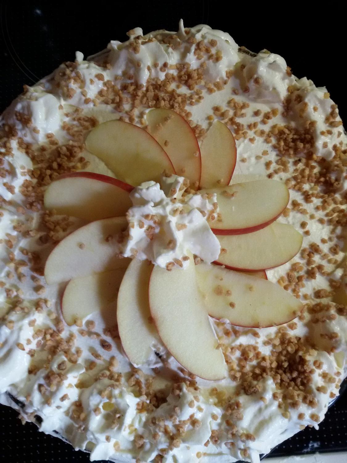 Apfel Zimt Torte - Rezept mit Bild - kochbar.de