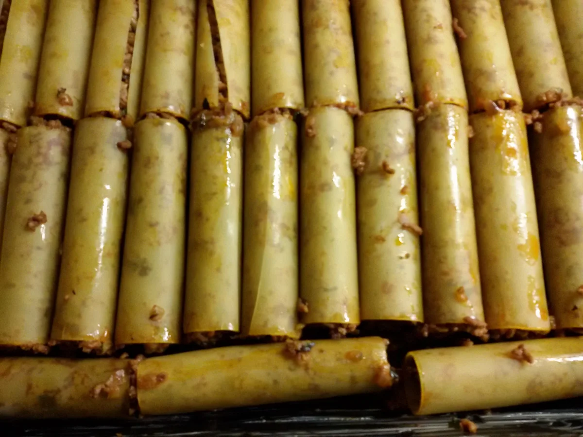 Rezept: Hackfleisch Zucchini Cannelloni Bild Nr. 3 Hackfleisch Zucchini Cannelloni - Rezept - Bild Nr. 3