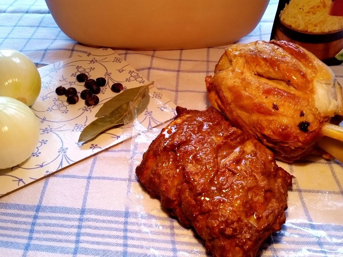 Schnelle Haxe aus dem Römertopf ... - Rezept - Bild Nr. 3