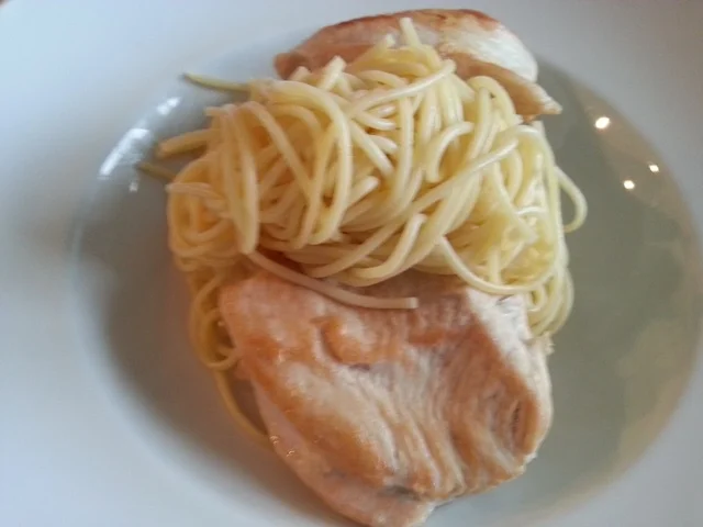 Putenbrust Schnitzel mit Manchego Pilzcreme Sosse à la Biggi - Rezept