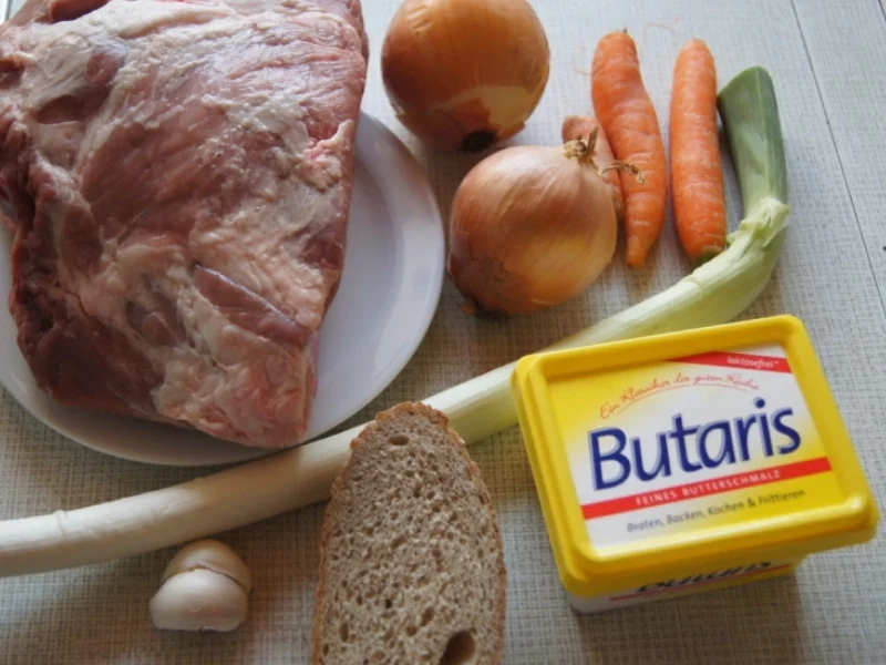 Rezept: Gebratener - Gebackener Schweinenacken Bild Nr. 2 Gebratener - Gebackener Schweinenacken - Rezept - Bild Nr. 2