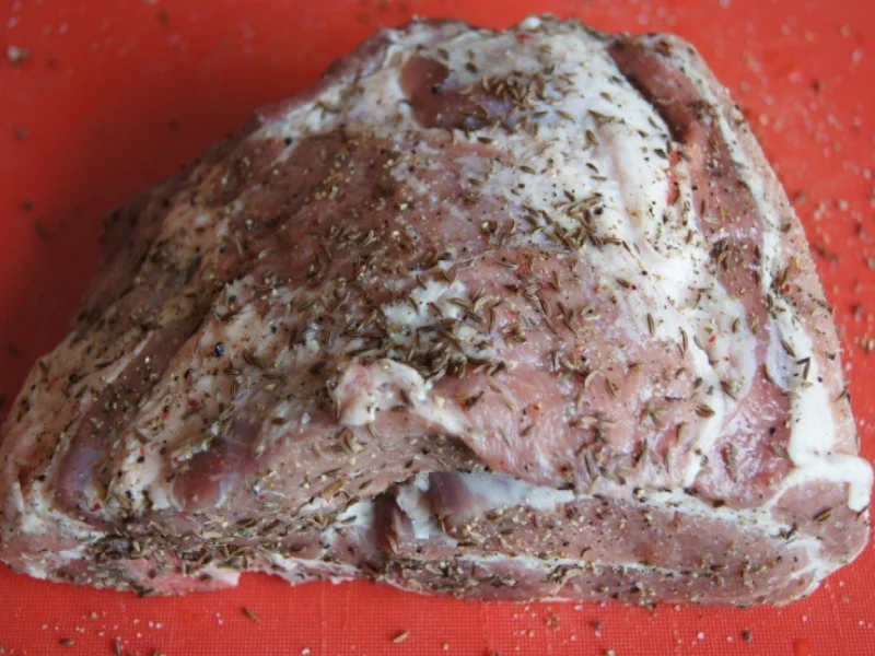 Rezept: Gebratener - Gebackener Schweinenacken Bild Nr. 4 Gebratener - Gebackener Schweinenacken - Rezept - Bild Nr. 4