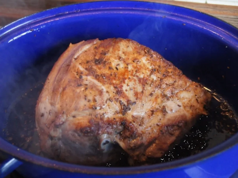 Rezept: Gebratener - Gebackener Schweinenacken Bild Nr. 6 Gebratener - Gebackener Schweinenacken - Rezept - Bild Nr. 6