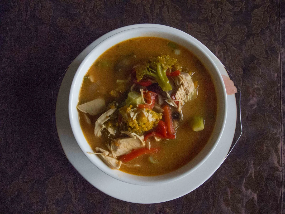 Suppe: Hähnchen-Kokos-Suppe - Rezept - Bild Nr. 5