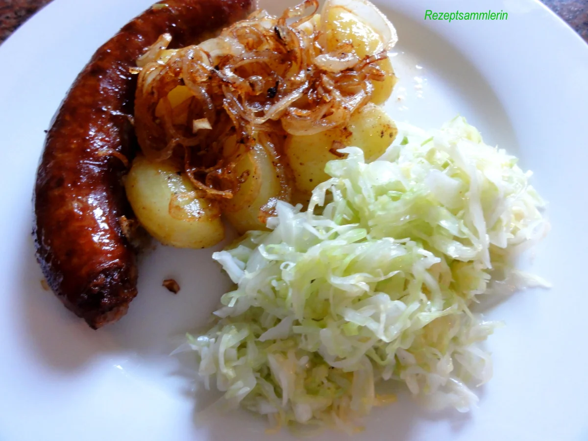 Salatbar:   KRAUTSALAT vom Jaromakohl - Rezept