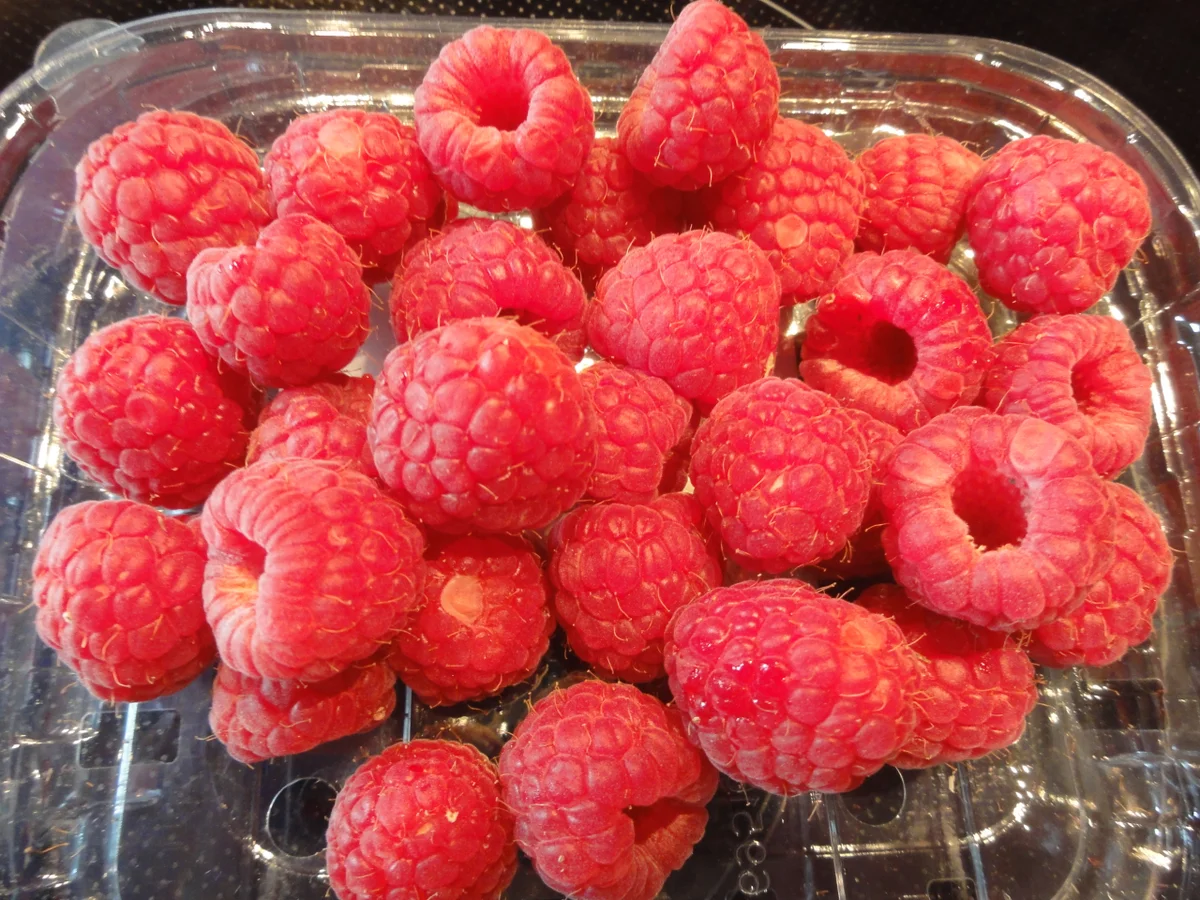 Dessert:   VANILLEJOGHURT mit Himbeeren - Rezept - Bild Nr. 2