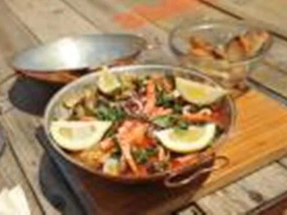 Cataplana (1te) Variante mit Meeresfrüchten à la Biggi - Rezept - Bild Nr. 6