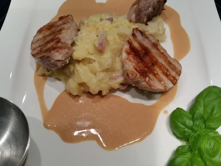 Schweinefilet an Senf Ananas Sosse mit Spitzkohleintopf à la Biggi - Rezept - Bild Nr. 15