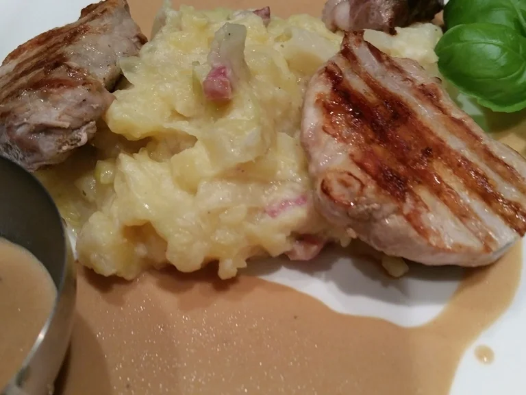 Schweinefilet an Senf Ananas Sosse mit Spitzkohleintopf à la Biggi - Rezept - Bild Nr. 16
