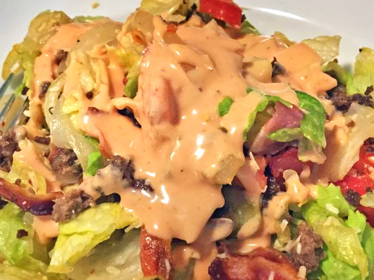 Big Mac Salat - Rezept - Bild Nr. 2