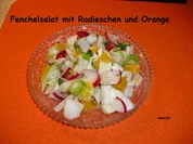 Salat: Fenchel+Orange+Radieschen - Rezept