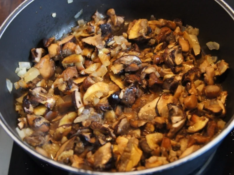 Schnelle Waldpilzpasta - Rezept - Bild Nr. 8