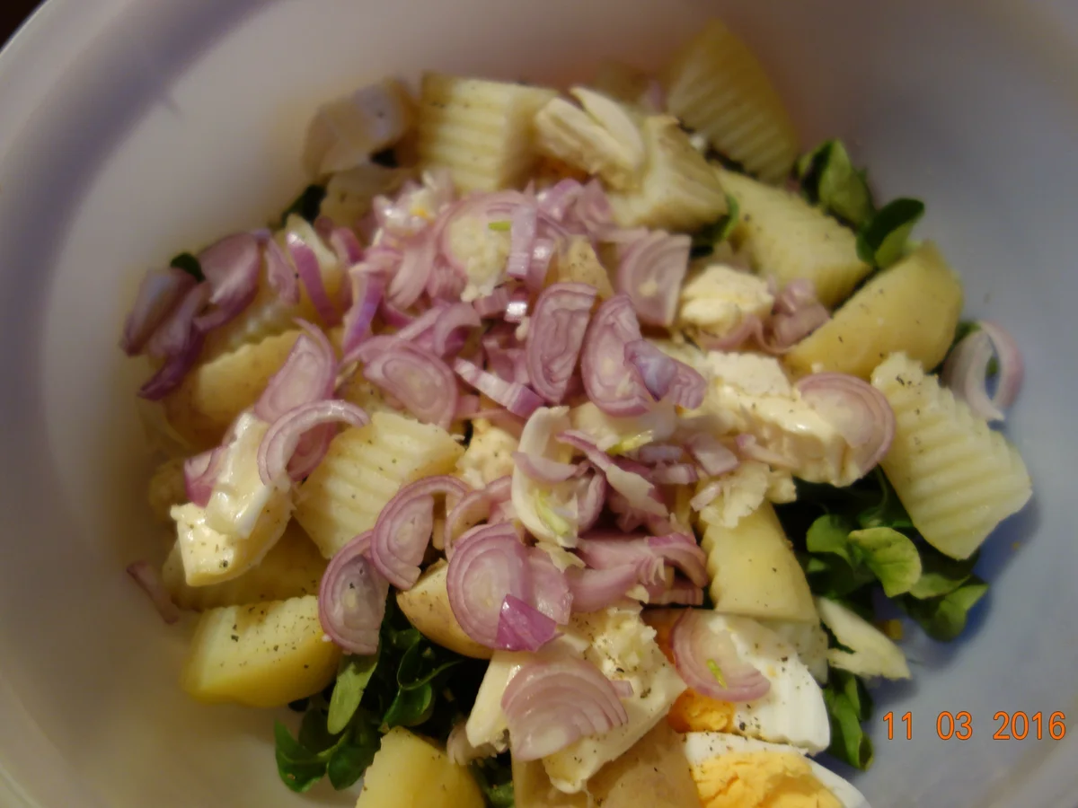 Rapunzelsalat nach Waltl; - Rezept - Bild Nr. 8