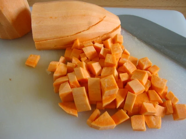 Süßkartoffelsüppchen mit Blauschimmelkäse - Rezept - Bild Nr. 100