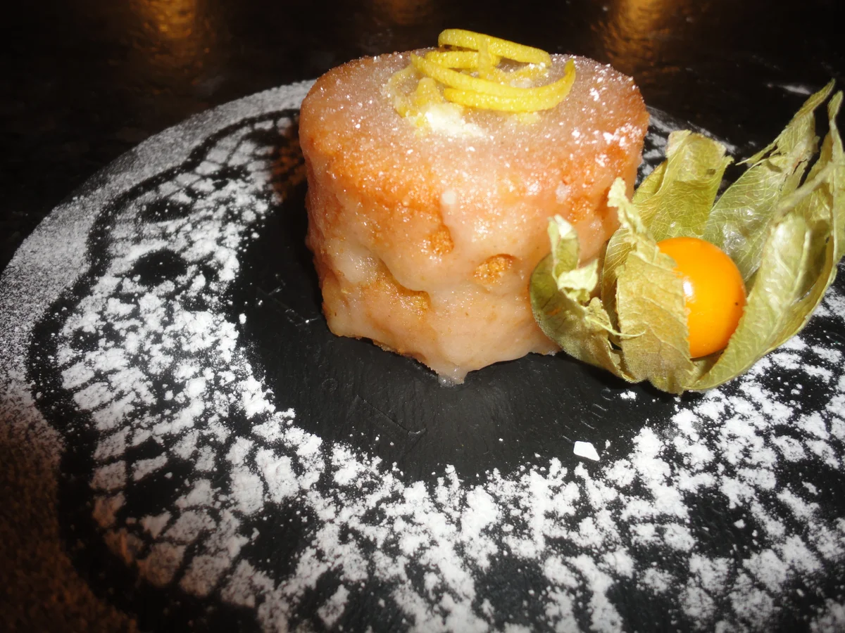 Zitronenkuchen im Glas gebacken - Rezept