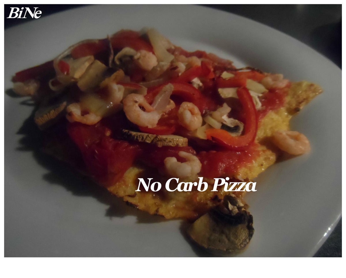BiNe` S NO CARB PIZZA - Rezept