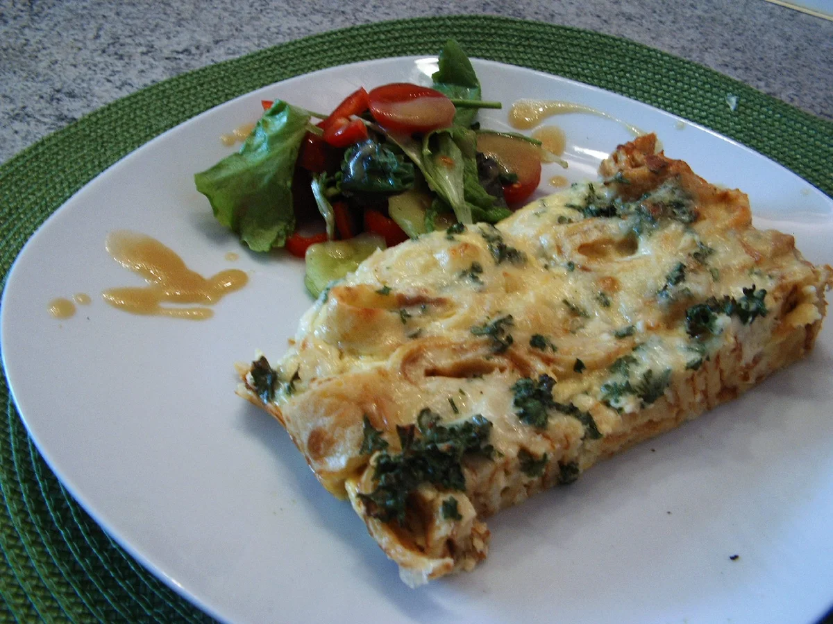 Rezept: Pfannkuchen -Auflauf Bild Nr. 2 Pfannkuchen -Auflauf - Rezept - Bild Nr. 2