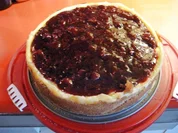 Kirsch Grütze Kuchen mit Schmand - Rezept