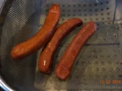 Käsekrainer vom Schwein/Rind; - Rezept