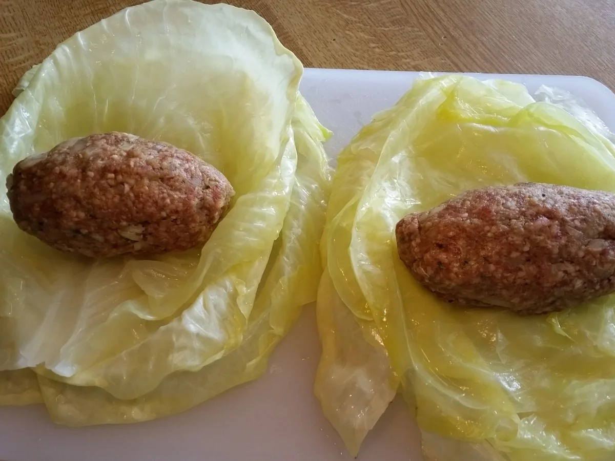 Rezept: Lammhack im Krautwickel Bild Nr. 2 Lammhack im Krautwickel - Rezept - Bild Nr. 2