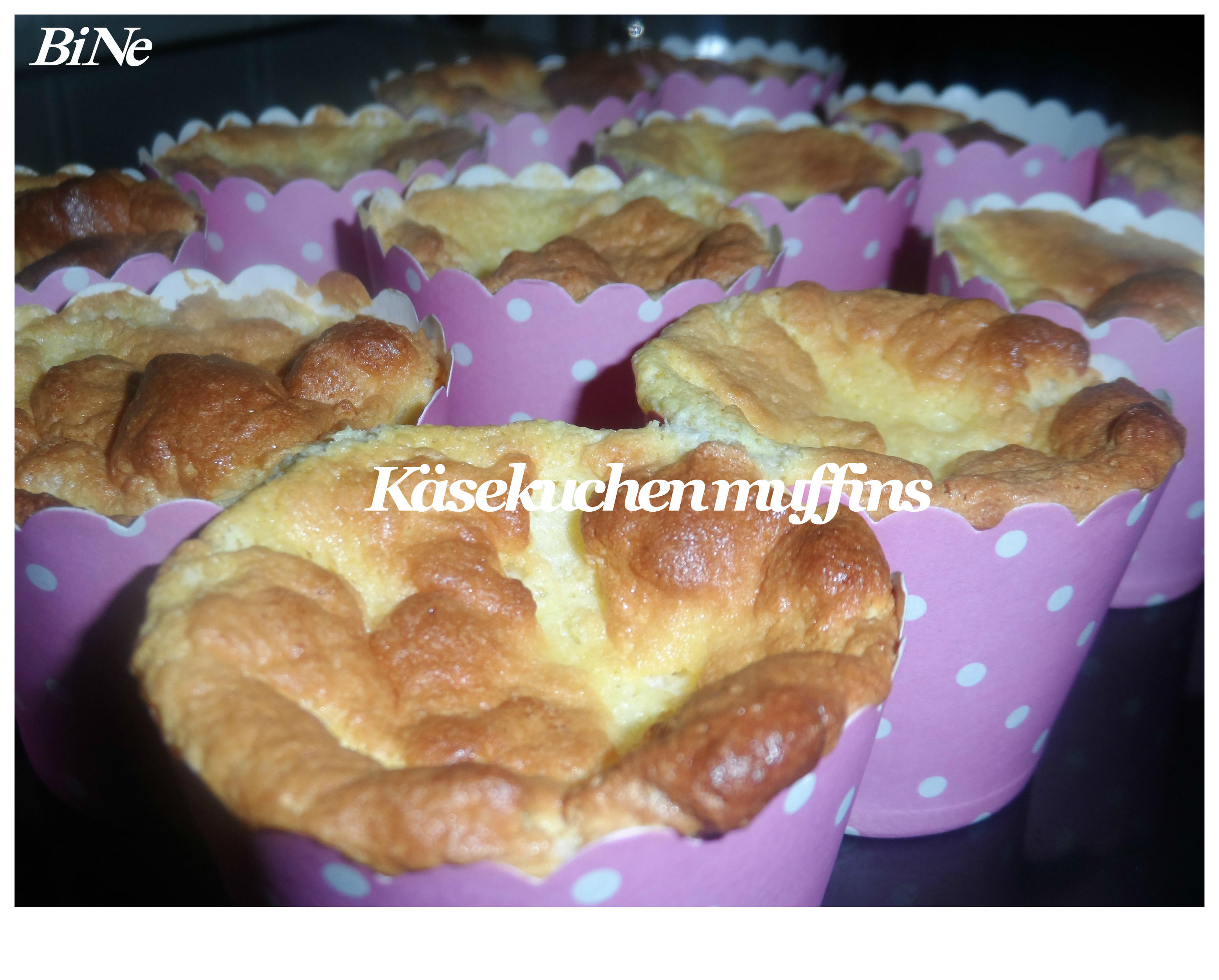 Bilder für BiNe` S FLUFFIGE KÄSEKUCHENMUFFINS - Rezept