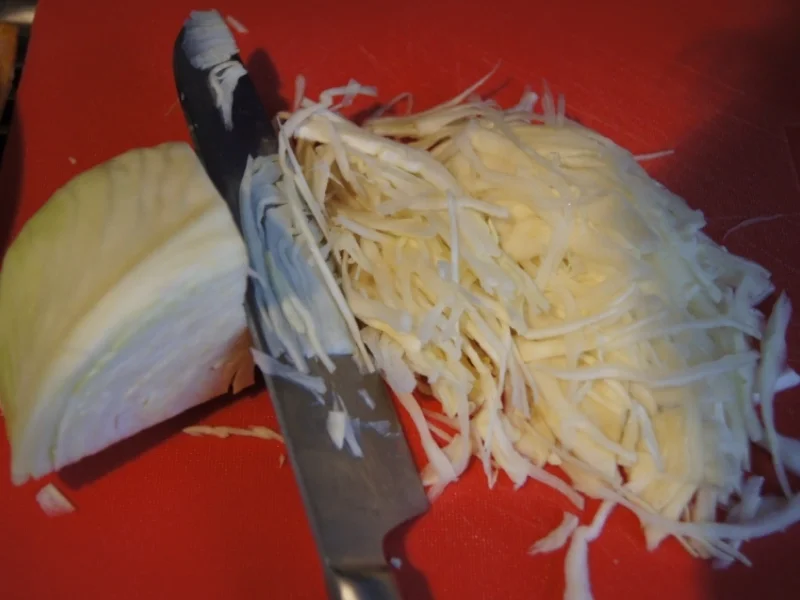 Leberkäse im Bierteig mit bayrisch Kraut - Rezept - Bild Nr. 3