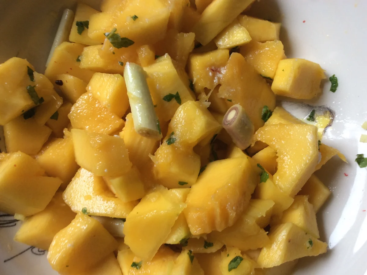 feuriger Mangosalat - Rezept - Bild Nr. 4