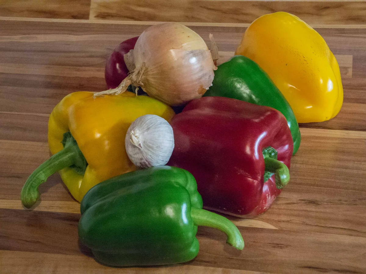 Hack-Paprika-Pfanne mit Feta - Rezept - Bild Nr. 2