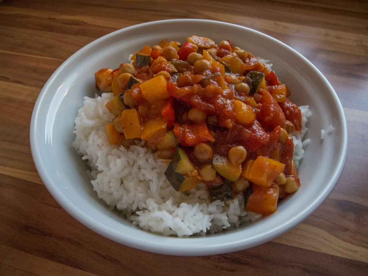 Thai-Gemüsecurry - Rezept