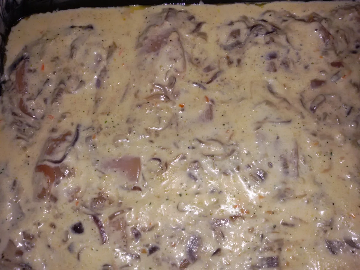 Zwiebel Sahne Hähnchen - Rezept - Bild Nr. 3