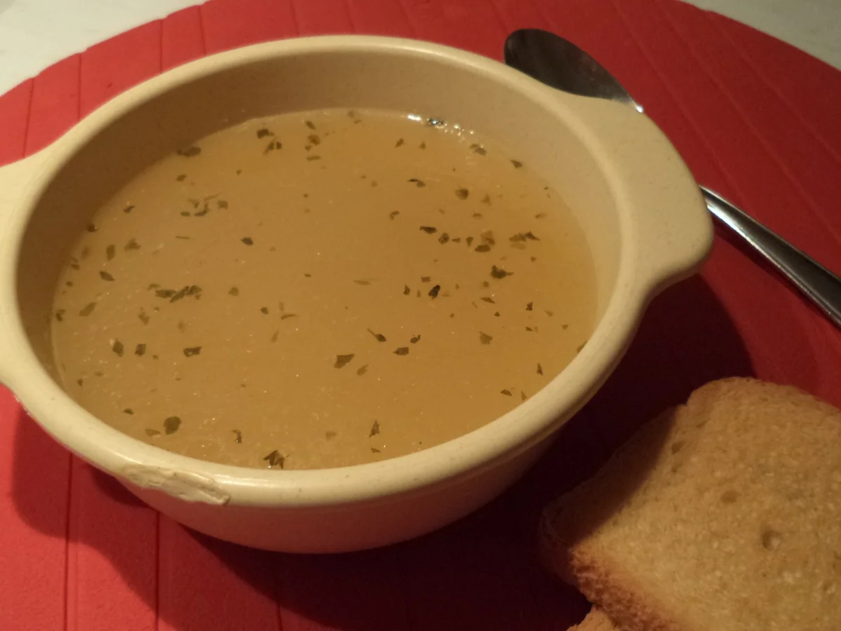 Hühnerbrühe 4. Generation - Rezept