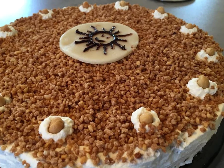 Rezept: Knoppers - Sahne - Torte Bild Nr. 2 Knoppers - Sahne - Torte - Rezept - Bild Nr. 2